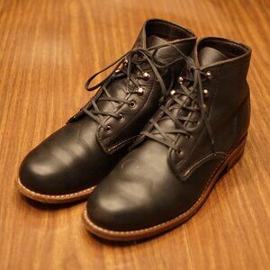 Wolverine Thousand Mile Boots Sz 9 Black